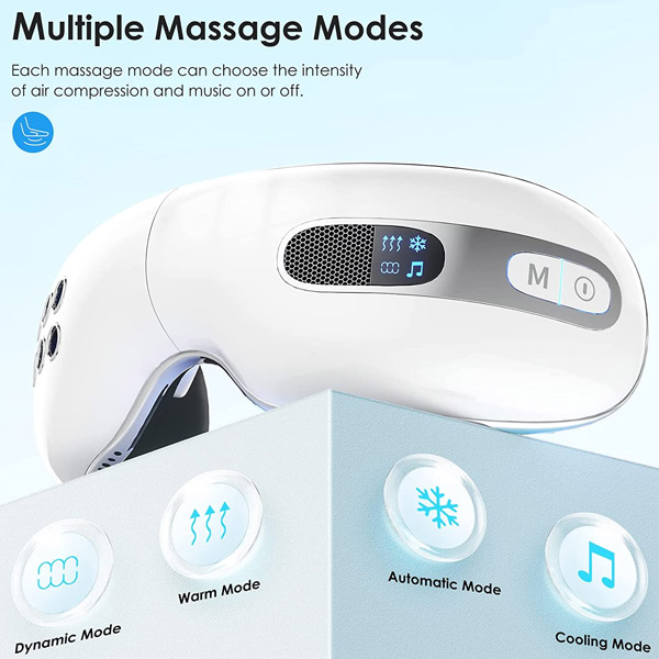 BOQUBOO Heat and Cooling Eye Massager