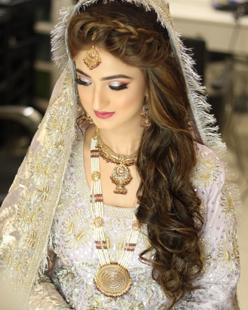 New Pakistani Bridal Hairstyles For Wedding 2023 Dulhan Hairstyles 7536